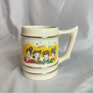 Vintage Shaving Mug Pinup Barbershop Quartet Womens Choir